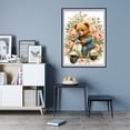 thumbnail image 7 of Diamond Art Kit for Adults, Teddy Scooter Roses Cute Illustration Diamond Painting for Adults Beginners, DIY Diamond Art Painting Kits, 5D Diamond Painting Crafts for Home Decor 12x16 Frameless, 7 of 7