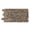 Brown Earth, variant on AZ Faux Stacked Stone 3D Textured Wall Panel | Sedona | 48''L x 24''H x 2''D | 1 Panel | Ocean Mist