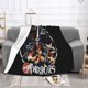 thumbnail image 3 of Manta supersuave ThunderCats para cama, sofá, sillón y camping, cálida y acogedora manta de invierno, regalo, manta de 50 x 60, 3 of 8