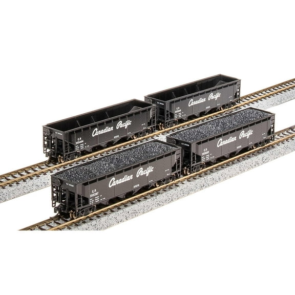 Broadway Limited Imports N ARA 70 Tn Quad Hopper CP Fantasy Paint 4 Pk BLI7435 N Rolling Stock
