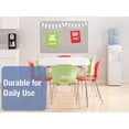 thumbnail image 5 of Quartet Oval Office Fabric Bulletin Board, 3' x 2', Frameless, Gray (7683G), 5 of 13