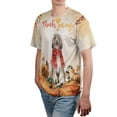thumbnail image 4 of Happy Thanksgiving Afghan Hound with Turkey Pumpkins Autumn Vibes All Over Print 3D Shirt Unisex Merch Dog Lover - 12018, 4 of 6