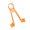 Orange, variant on ZenCart Multimeter Probe Holder Precision SMD Testing Tool Converts Standard Leads to Stable Tweezers 3D Printed Gift for Engineers Hobbyists