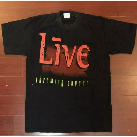 1994 Live - Throwing Copper vintage tour tee shirt
