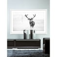 thumbnail image 5 of Marmont Hill "Elk Stare" Framed Painting Print, 5 of 5