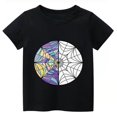 thumbnail image 1 of Nouveau T-Shirt Noir Wednesday Addams Garçon Fille Été Vêtements Décontractés Col Rond Manche Courte Blouse Y2k Wednesday Rôle Chemises, 1 of 2