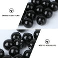 thumbnail image 4 of 50 Pcs Boucles Rondes Colorées en Perles Ensemble de Boutons Créatifs (10L), 4 of 8