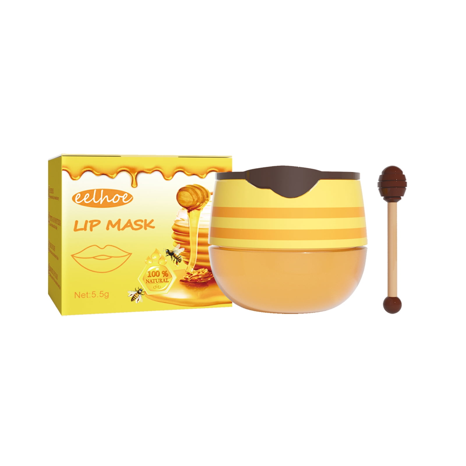 Lip Mask Honey Lip Mask Propolis Moisturizing Lip Balm Nourishing Lip