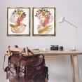 thumbnail image 2 of Stupell Industries Serenity & Beauty Glam Collages Abstract Painting Gold Floater Framed Canvas Art Print Wall Art, 31 x 25, Set of 2, 2 of 9