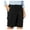 L-Black-4, variant on Akiihool Men's Cargo Shorts Belted Twill Cargo Shorts Men, Comfortable Relaxed Fit Casual Work Short for Mens (Grey,L)