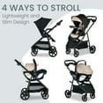 thumbnail image 3 of Britax Willow Brook S+ Baby Travel System, Infant Car Seat and Stroller Combo, Sand Onyx, 43 lb., 3 of 7