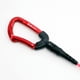 thumbnail image 4 of Cordón de apnea ajustable de acero inoxidable con muñequera de buceo profesional Cuerda de seguridad para deportes subacuáticos Apnea , ROJO Baoblaze Cordón de apnea, 4 of 7