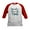 Red/White, variant on CafePress - Woofing Good Time Kids Baseball T Shirt - Kids Cotton Baseball Jersey, 3/4 Sleeve Shirt