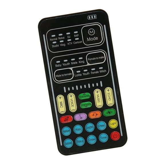 Mini Sound Card Voice Changer, Professional Portable Handheld Voice Changer  For Phone For Laptops