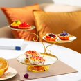 thumbnail image 1 of DOLITY 3 Layer Cupcakes Display Stand Dessert Display Plate for Cakes Wedding Party M, 1 of 9