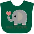 thumbnail image 3 of Inktastic Loved by Grandma Cute Grandchild Boys or Girls Baby Bib, 3 of 4
