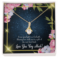 thumbnail image 2 of To My Wife Every Good Alluring Ribbon Necklace Message Card, 2 of 20