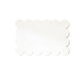 thumbnail image 2 of EGNMCR Home Decor, Room Decor Scalloped Border Fabric Bulletin Board Rectangular Note Board Peel And Stick No Nails Photo Display For Bedroom Office Kitchen Wall Decor Polyester fiber photo board, 2 of 6