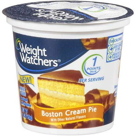 Weight Watchers: Boston Cream Pie Yogurt, 6 oz