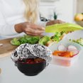 thumbnail image 4 of OUNONA Food Insulation Kitchen Accessory Reusable Aluminum Foil For Restaurants Home Dining 50Pcs, 4 of 7