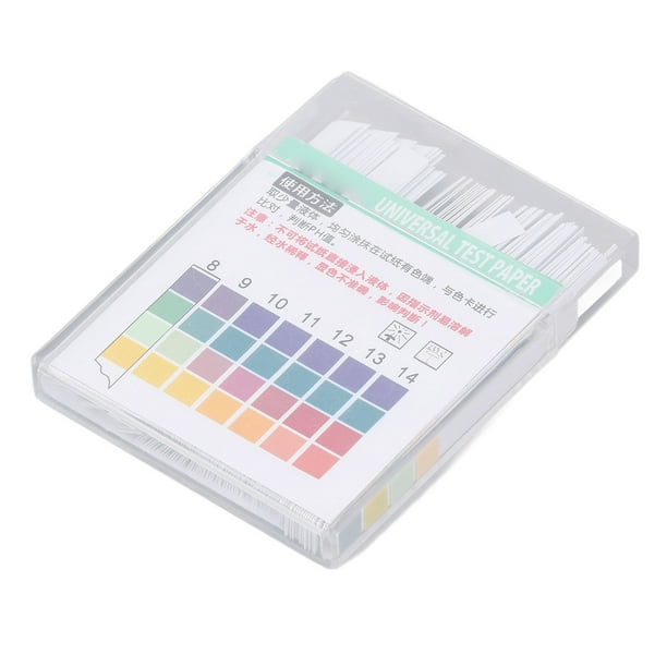 Tiras de pH papel de prueba de pH universal PH0-14 Profesional rápido ...