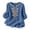 Blue, variant on Women Flowy Tops Casual Loose Print Short Sleeve Plus Size T-Shirt Top Blouse Summer Fashion Tops for Women, Up to 65% Off!