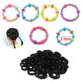 thumbnail image 3 of 50pcs Styling Tools Hair Accessories High-Elastic Kids Children Headbands Hair Rope Elastic Hair Scrunchie Small Hair Bands 1, 3 of 8