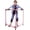 Pink, variant on GanFindX Folding Kids Roller Skate Trainer, Adjustable Skater Aid Training Walker for Toddler Children, 36 Inch Height, Blue