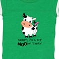 thumbnail image 4 of Inktastic Sorry, I'm a Bit Moody Today Cute Cow Pun Boys or Girls Baby Bodysuit, 4 of 5