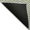 thumbnail image 3 of Addison Rugs Chantille Indoor/Outdoor Transitional Chevron Green Washable Rectangle Rug, 5' x 7'6", 3 of 6