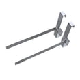 thumbnail image 2 of Colaxi 2 Pcs Support de Cadre pour Ruche Accessoires de Jardin Extérieur Support en Acier Inoxydable Outils Cadre de Ruche Perchoir 24.5x15cm, 2 of 8