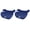 Blue, variant on Diono Solana Lite Backless Booster Car Seat 2 Pack for Kids, Lightweight Travel Booster Seat, Machine Washable Covers, Fits Children 40-100 lbs, Blue Surge