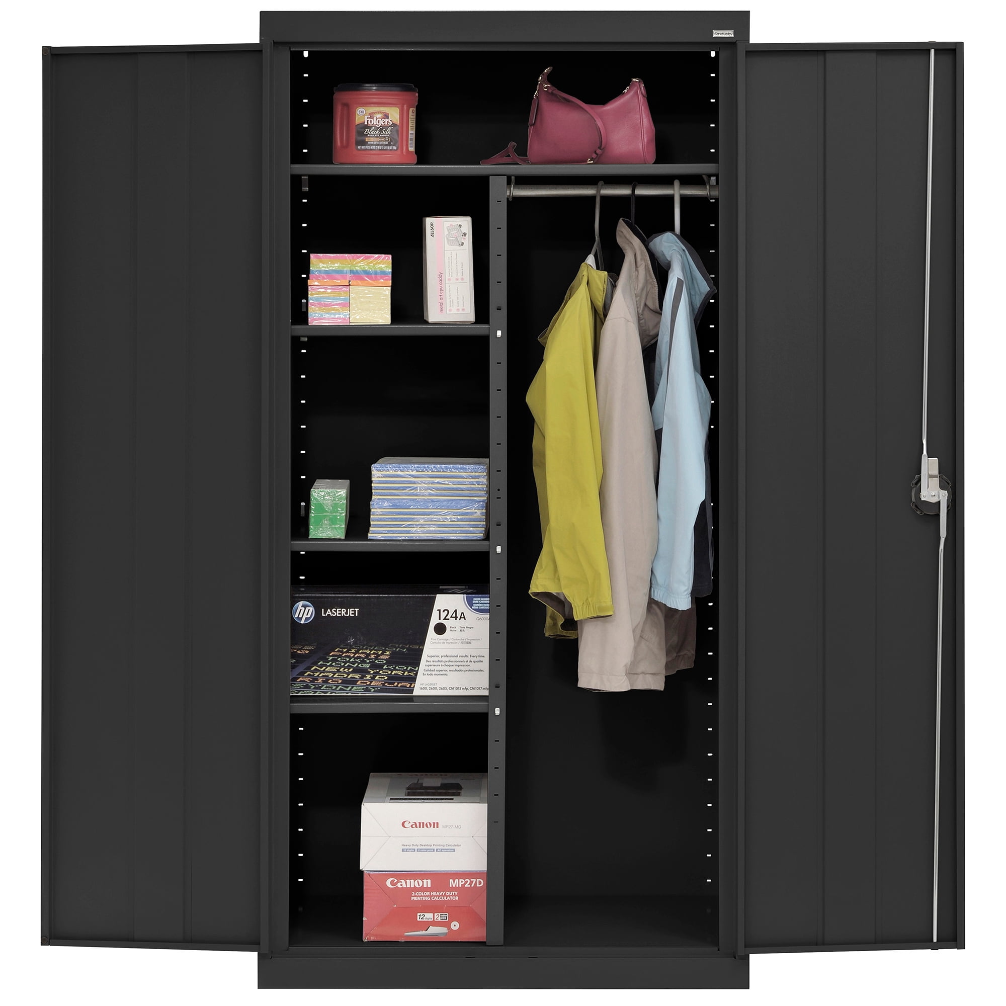 SANDUSKY EACR361872-09 Combination Storage Cabinet,Assembled