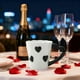 thumbnail image 5 of Decoraciones para San Valentín, adornos para San Valentín, regalos para San Valentín, taza para pareja con temática de San Valentín, actividades para abrir regalos de San Valentín, regalo ideal para S, 5 of 5