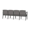 thumbnail image 3 of Amherst Steel Reception 4 Seat Tandem Seating / Charcoal Steel / Light Gray, 3 of 3