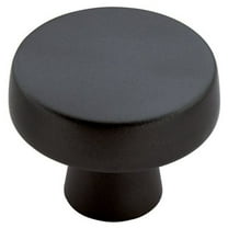 Blackrock 1-5/8 in (44 mm) Diameter Black Bronze Cabinet Knob