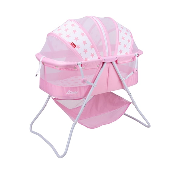 Cuna Moises D´Bebe Siesta Bebe Rosa