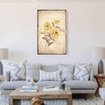 thumbnail image 3 of wall26 Floating Framed Canvas Wall Art for Living Room, Bedroom Vintage Flower Canvas Prints for Home Decoration Ready to Hang - 16x24 inches, 3 of 4