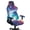Galaxy Nebula, variant on TSOVTHRID Skull Red Floral Moon Print 4 Pieces Gaming Chair Cover Set, Washable Computer Chair Slipcovers with Elastic Bottom Universal Desk Chair Seat Protector with Armrest Pad