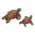 thumbnail image 1 of Estatuas de tortugas Bling Bling 2 piezas para exteriores decoración de jardín, 1 of 12