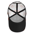 thumbnail image 4 of Lsque Orange Fox Baseball Cap Trucker Low Profile Hat Golf Dad Hat Adjustable Original Classic Unconstructed Plain Cap Men Women, 4 of 9