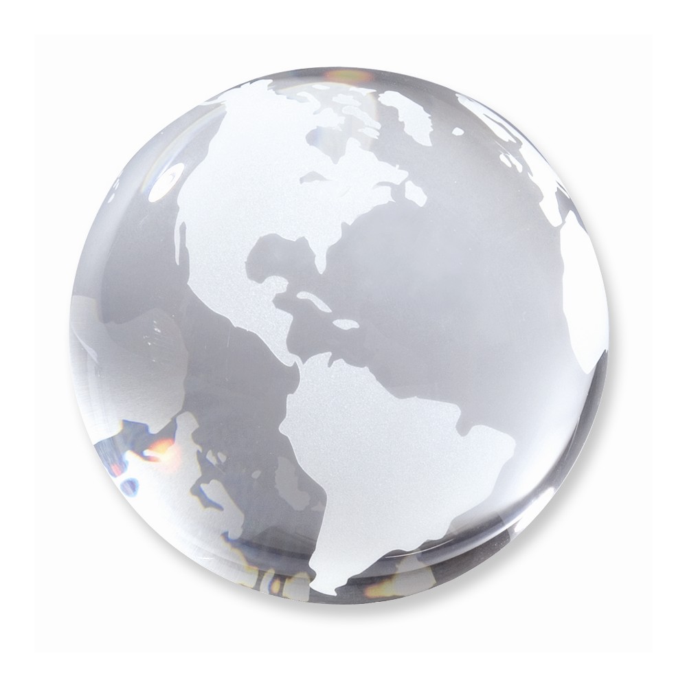 FB Jewels Opti-Crystal Globe Paperweight - image 1 of 1