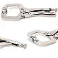 thumbnail image 2 of Alloy Steel C Clamp Vise Grip Locking Welding Quick Pliers Wood Tenon Locator, 2 of 5