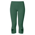 thumbnail image 6 of Yoga Pants Women High Waist Hollow Out Stretchy Compression Gym Yoga Womens Sweatpants Blackish Green 2Xl, 6 of 8