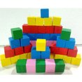 thumbnail image 3 of 100PCS Early Childhood Education Cubic Volume Wood Square Mathematics Teaching Aid Mini Wooden Craft Cube Block Wood Square Blocks for Kids Playing, 3 of 8