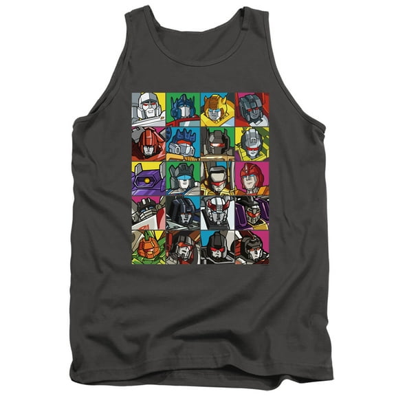 Transformers - Transformer Squares - Tank Top - Small