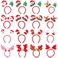 thumbnail image 2 of 2023 decoraciones de fiesta de moda bebé niña mágica Navidad Santa Claus muñeco de nieve ciervo cuerno asta banda para el cabello, 2 of 4