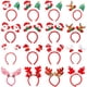 thumbnail image 2 of 2023 decoraciones de fiesta de moda bebé niña mágica Navidad Santa Claus muñeco de nieve ciervo cuerno asta banda para el cabello, 2 of 4