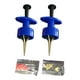 thumbnail image 3 of Gusanos de sangre vivos, clips para señuelos, clips para cebos, bandas elásticas para pesca multiusos. azul, 3 of 8