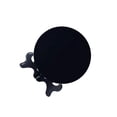 thumbnail image 4 of Langgg Disque Rond en Obsidienne Mini Noir Miroir Rond m Miroir de Dessin Noir P, 4 of 4